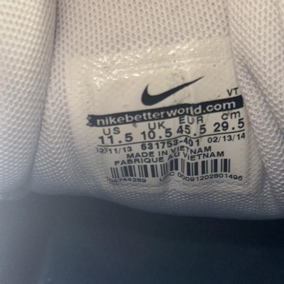 Nike air max 97 hyper fuse university blue sneakers - Picture 8 of 9